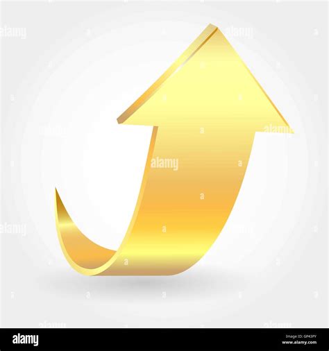 Right Curve Arrow Stock Vector Images Alamy