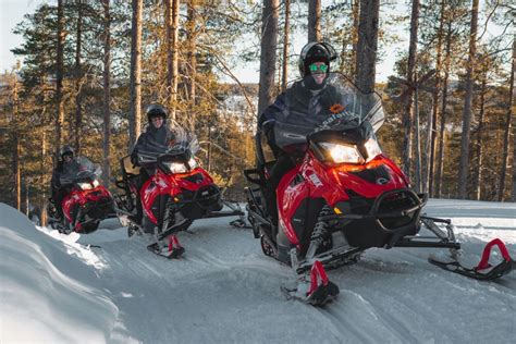 Rovaniemi Excurs O Guiada De Moto De Neve Aldeia Do Papai Noel