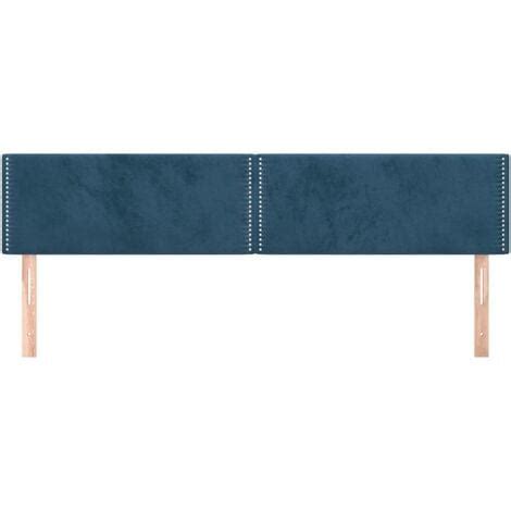 Furniture Limited T Tes De Lit Pcs Bleu Fonc X X Cm