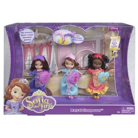 Sofia the First ROYAL SLEEPOVER Doll 3-Pack - The Toy Barn