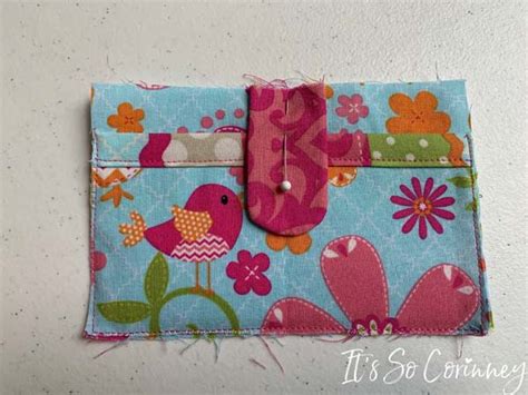 Zippered Coin Purse Sewing Tutorial Its So Corinney