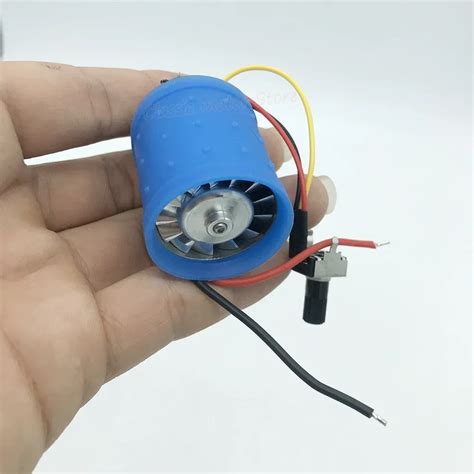 Mini Brushless Motor Dc7v 12v 24v 3 5a 75w 100000rpm High Speed Cnc Aluminum Alloy Impeller