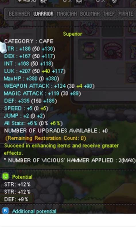 Maple Maplesea Aquila Str Tyrant Cape Legendary Pot Video Gaming