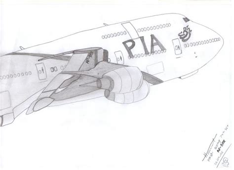 Boeing 747 Sketch