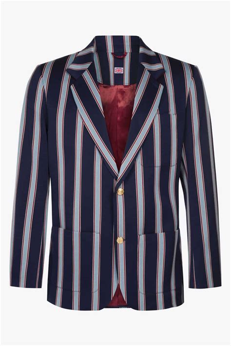 Henley Stripe Blazer Collier Robinson