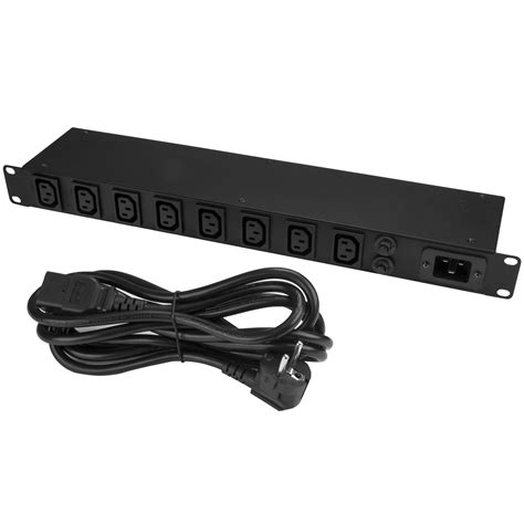 PDU De 8 Puertos C13 16A Para Rack 1U Unidades PDU Para Racks