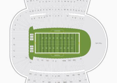 Memorial Stadium at Faurot Field Seating Chart | Seating Charts & Tickets