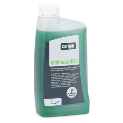 1L 1 Liter CARIPAR ANTIFREEZE ASIA Frostschutz Kühlerfrostschutz