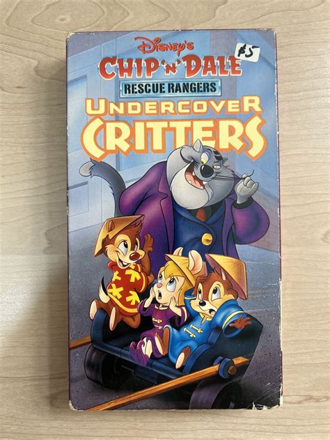 CHIP N DALE RESCUE RANGERS VHS