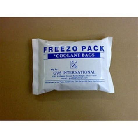 Freezo Pack Plastic Ice Gel Packs For Physiotherapy For Shipping Food