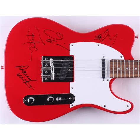 Megadeth Full Size Electric Guitar Band Signed By 4 With Dave