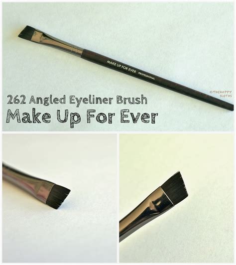 Make Up For Ever Angled Eyeliner Brush 262 Review The Happy Sloths