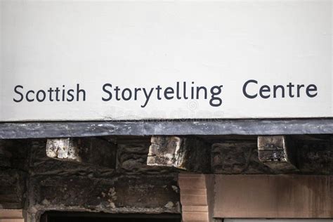 Scottish Storytelling Centre In Edinburgh Scotland Editorial