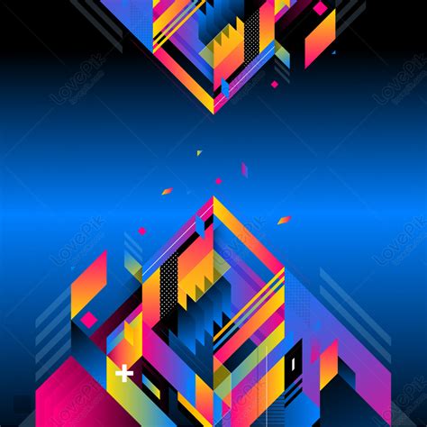 Background Latar Belakang Keren Geometris Gambar Untuk Diunduh Gratis