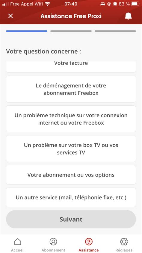 Free lance une nouvelle mise à jour de son application Freebox Espace