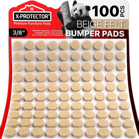 Cabinet Door Bumpers X Protector Pcs Small Felt Pads Ideal