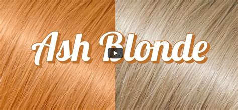 Hair Tutorial On How To Get The Ash Blonde Look Using Wella T14 050