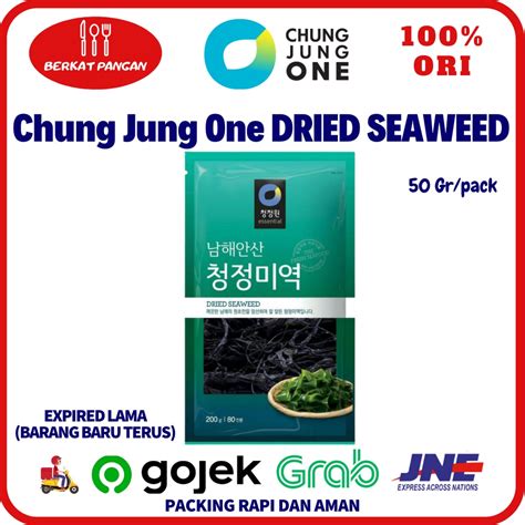 Jual Chung Jung One Dried Seaweed Rumput Laut Kering Gr Shopee