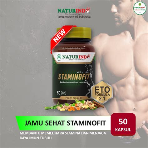 Jual Staminofit Naturindo Suplemen Obat Herbal Memelihara Menjaga