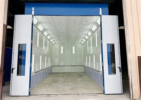 Industrial Side Down Draft Paint Booth Tej Paint Booths