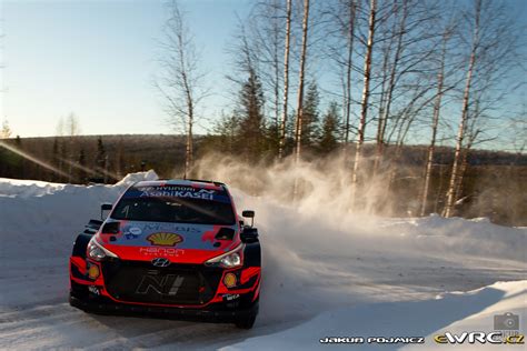 Tänak Ott Järveoja Martin Hyundai i20 Coupe WRC Arctic Rally