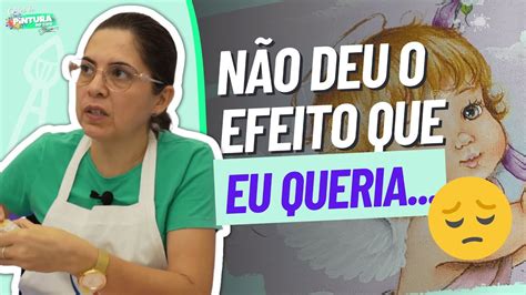 Como pintar um cabelinho de ANJO Márcia Suelí do Cantinho de Pintura