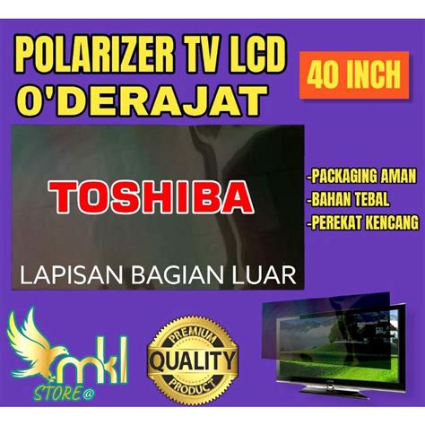 Jual POLARIS POLARIZER TV LCD LED 40 INC 0 DERAJAT PELAPIS PLASTIK