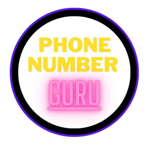 Phone Number Guru - YouTube
