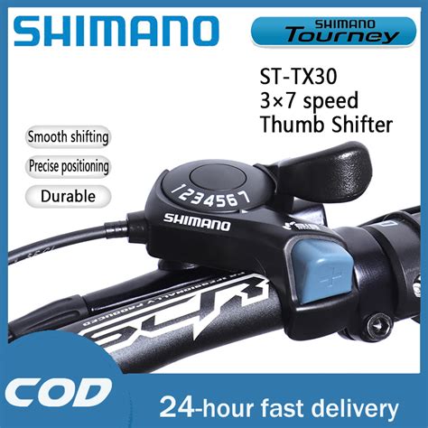 Shimano Sl Tx Trigger Shifter Speed Mtb Mountain Bike Thumb Gear