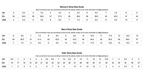 Rieker Shoe Size Chart A Visual Reference Of Charts Chart Master