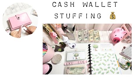 Cash Wallet Stuffing February No Paycheck Debt No Spend