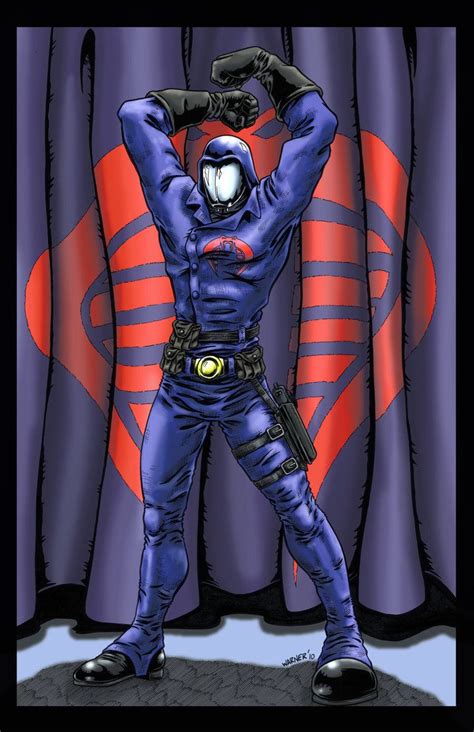 Cobra Commander Colored By Jlwarner On Deviantart 80s Cartoons Cobra