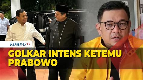 Golkar Intens Ketemu Prabowo Subianto Usai Ganjar Jadi Bacapres Pdip