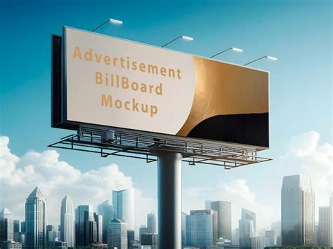 Psd Advertisement Billboard Mock Up Design Premium Ai Generated Psd