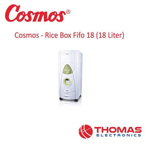 Jual Cosmos Rice Box Fifo 18 18 Liter TEMPAT BERAS Wadah Beras Shopee