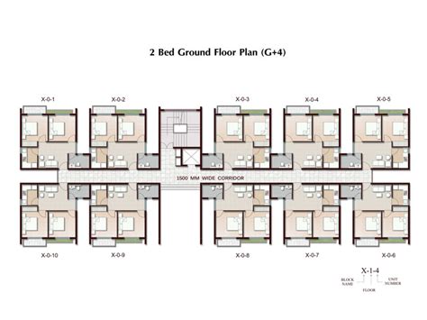 2 Bhk Flat Floor Plans - House Design Ideas