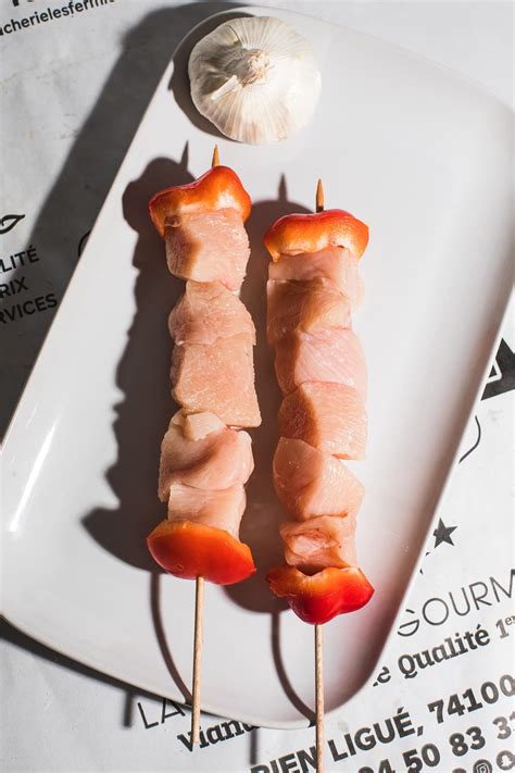 Brochettes De Poulet Nature Halal Chez Vous