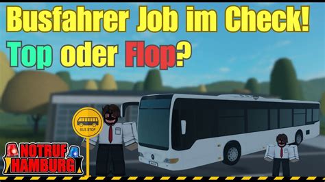 Wir Testen Den Bus Job In Notruf Hamburg Youtube