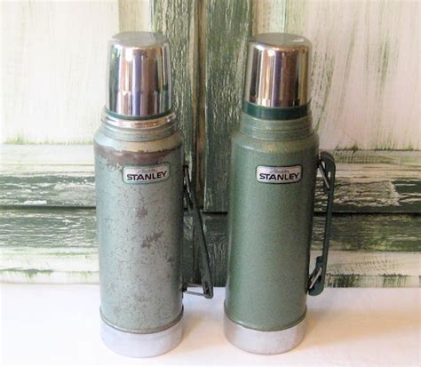 Vintage Stanley Aladdin Thermos Metal Thermos One Quart Etsy