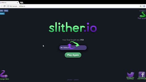 Playing Slither Io Youtube