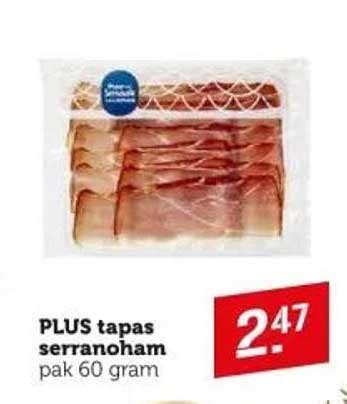 Plus Tapas Serranoham Aanbieding Bij Coop Compact 1Folders Nl