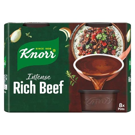 Knorr 8 Rich Beef Stock Pot Ocado