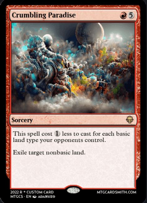 Crumbling Paradise Rcustommagic