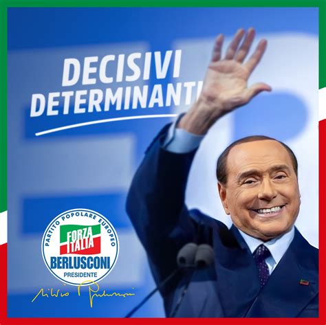 Silvio Berlusconi On Twitter Forza Italia Si Conferma Decisiva Per Il