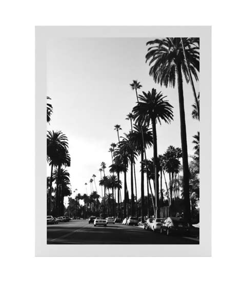 Los Angeles Black and White Art Print Unframed