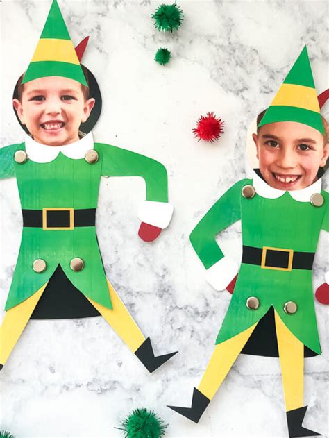 Free Printable Buddy The Elf Craft For Kids Story Simple Everyday Mom