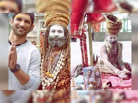 Sushant Singh Rajput Photo With Sadhu Met During Kedarnath Shoot Goes