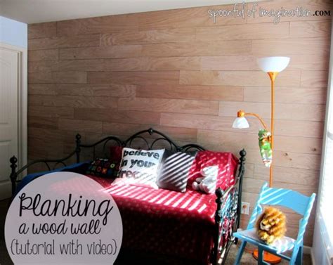 DIY Plank Wall - Spoonful of Imagination