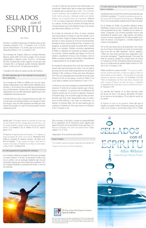 Folletos — Eb Global Enfoque Bíblico Bible Focus