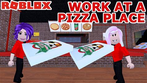 Roblox Work At A Pizza Place 🍕 Cashier Cook Pizza Boxer Delivery And Supplier Youtube